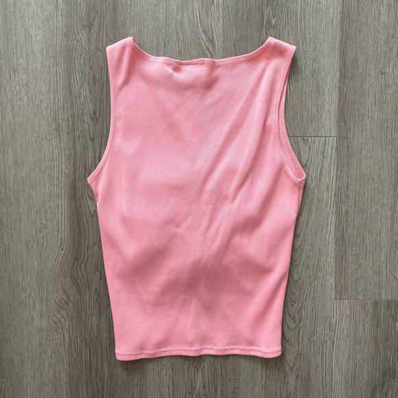 Reformation Vintage pink y2k top XS - Picture 2 of 2